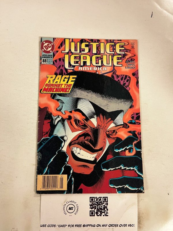 Justice League of America #88 (DC Comics), raw comic book in NM condition — front cover