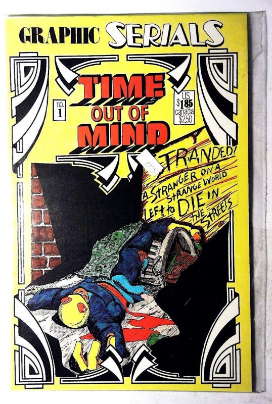 Time out of Mind #1 (1985), raw, ungraded comic book — front cover