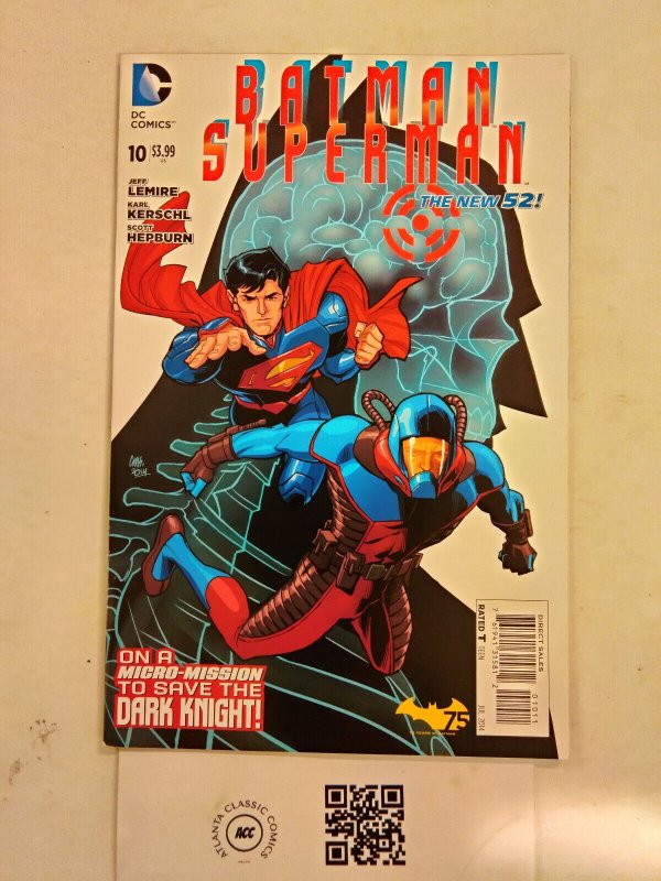 Batman Superman #10 (DC Comics), raw comic book in NM condition — front cover