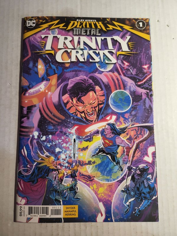 Dark Nights: Death Metal Trinity Crisis (2020) (2020), raw, ungraded comic book — front cover