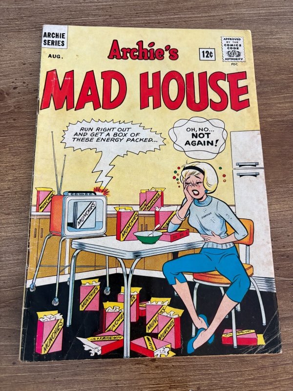 Archie's Mad House #27, raw comic book in FN- condition — front cover