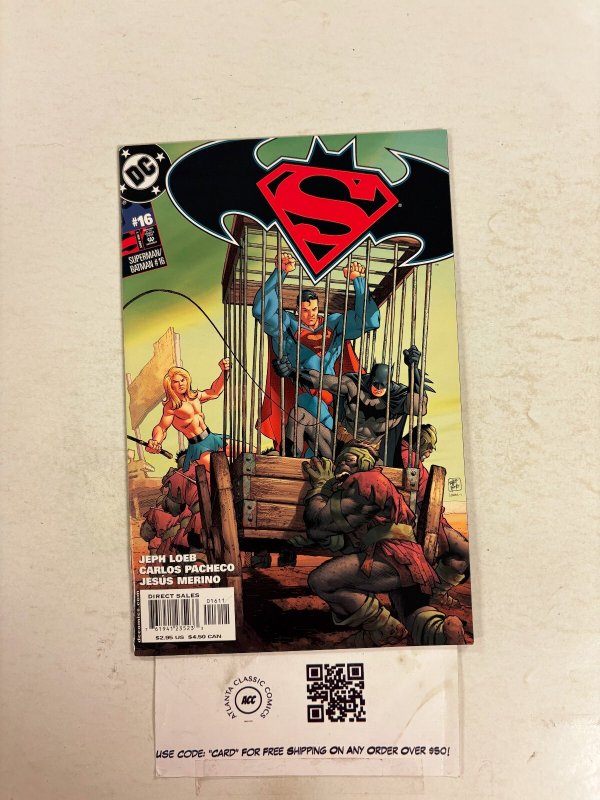 Superman Batman #16 (DC Comics), raw comic book in NM condition — front cover