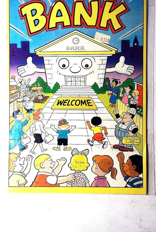 Meet Bank #1 (1989), raw, ungraded comic book — front cover
