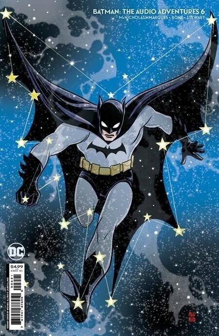 Batman: The Audio Adventures #6 (2022), raw comic book in NM condition — front cover
