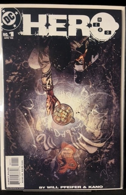 H-E-R-O #1 (2003), raw, ungraded comic book — front cover