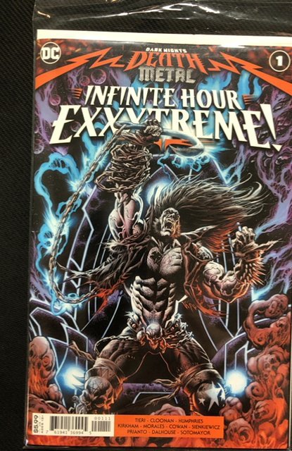 Dark Nights: Death Metal Infinite Hour Exxxtreme! (2021) (DC Comics, 2021), raw, ungraded comic book — front cover