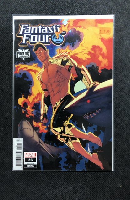 Fantastic Four #26 (Marvel Comics, 2021), raw, ungraded comic book — front cover