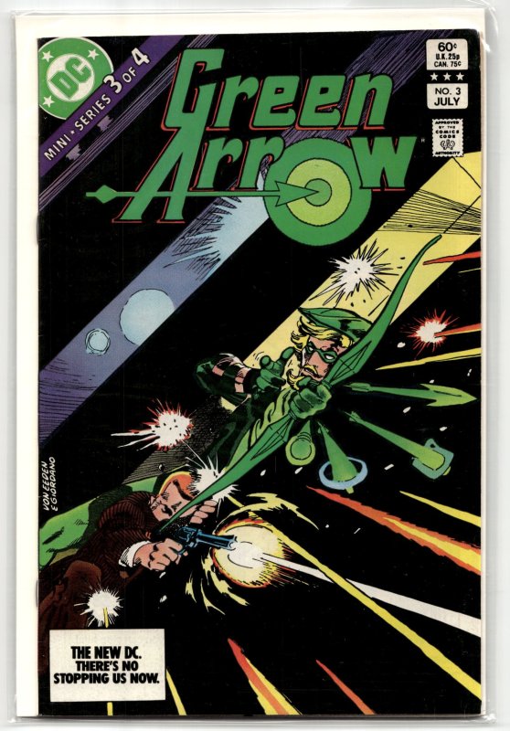 Green Arrow #3 (DC Comics, 1983), raw, ungraded comic book — front cover