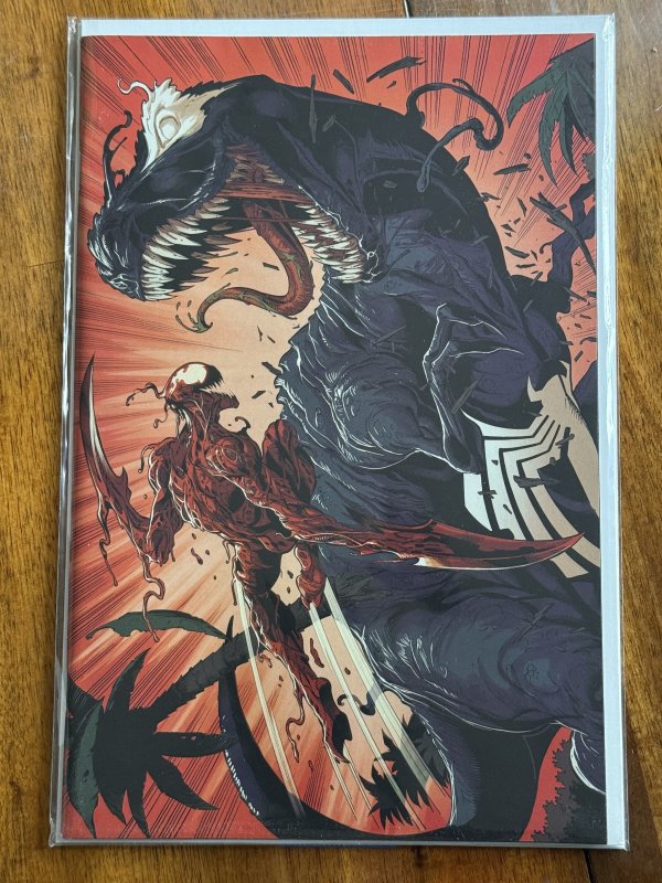 Venom vs. Carnage #25 (Marvel Comics, 2020), raw comic book in NM+ 9.6 condition — front cover
