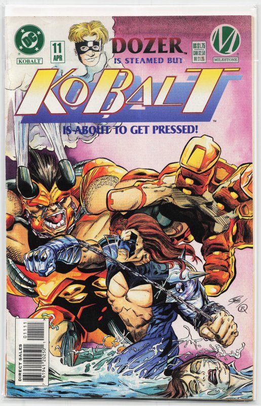Kobalt #11 (Image Comics, 1995), raw, ungraded comic book — front cover