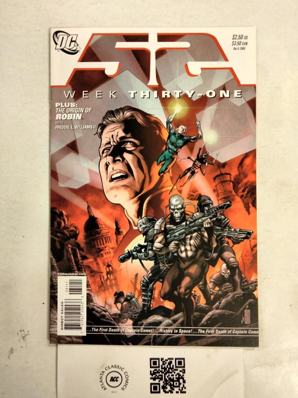 52 #31 (DC Comics), raw comic book in NM condition — front cover