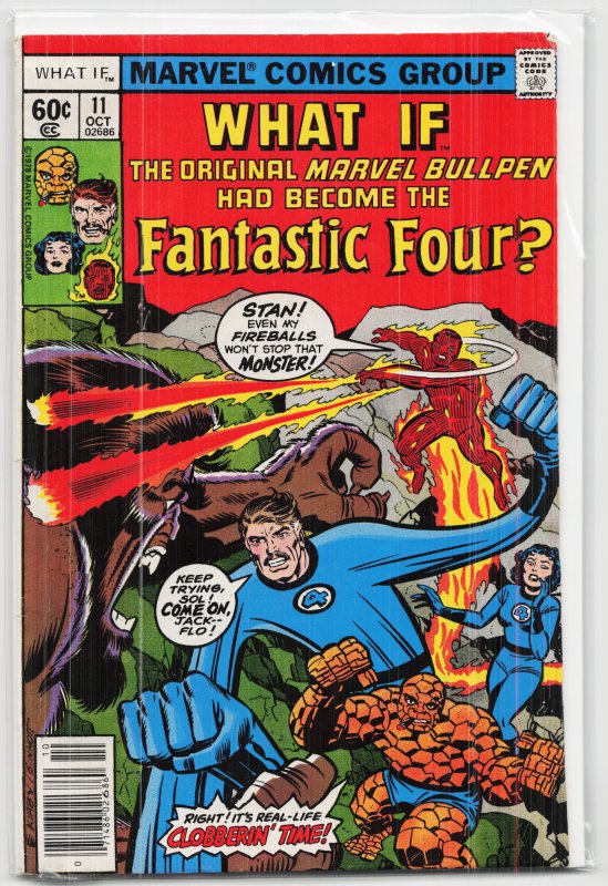 What If? #11 (Marvel Comics, 1978), raw, ungraded comic book — front cover