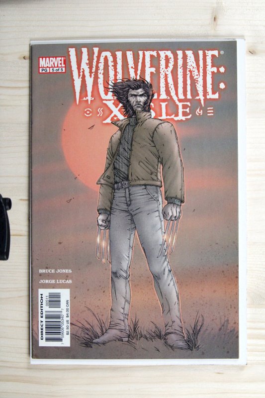 Wolverine: Xisle #5 (Marvel Comics, 2003), raw comic book in NM 9.4 condition — front cover