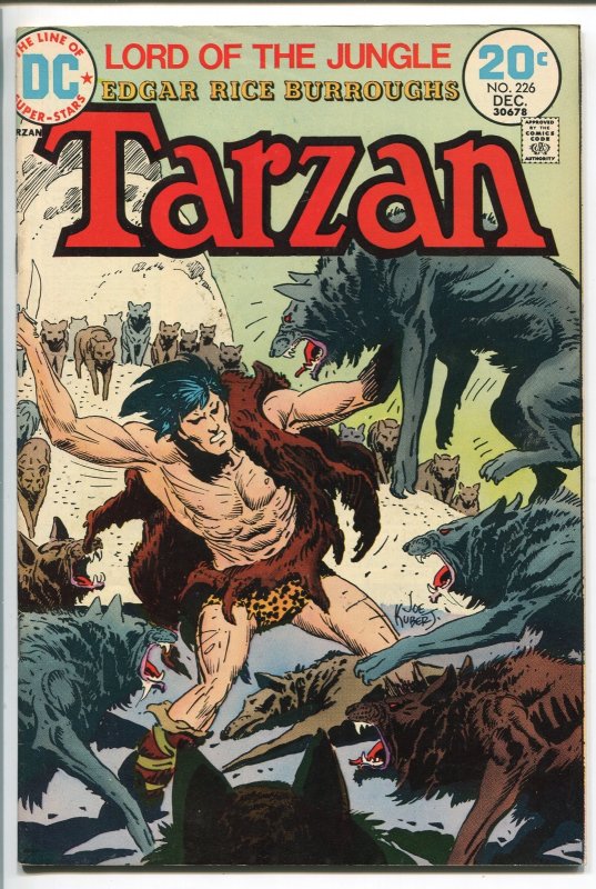 Tarzan #226 (DC Comics, 1973), raw, ungraded comic book — front cover