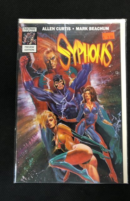 Syphons Preview Edition (1993) (1993), raw, ungraded comic book — front cover
