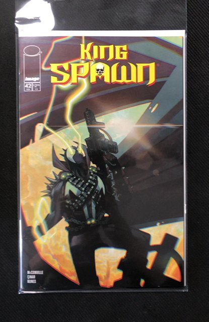 King Spawn #42 (Image Comics, 2025), raw, ungraded comic book — front cover