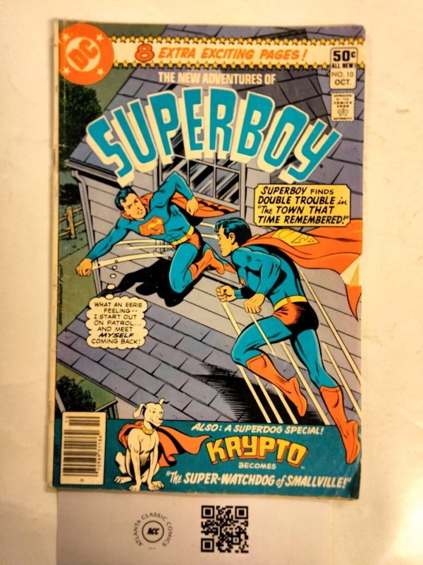 Superboy #10 (DC Comics), raw comic book in VG- condition — front cover