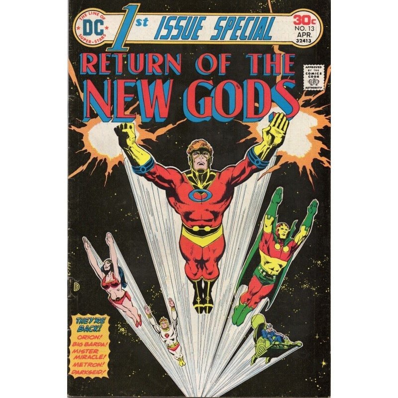 1st Issue Special #13 (DC Comics, 1976), raw comic book in VG/FN 5.0 condition — front cover