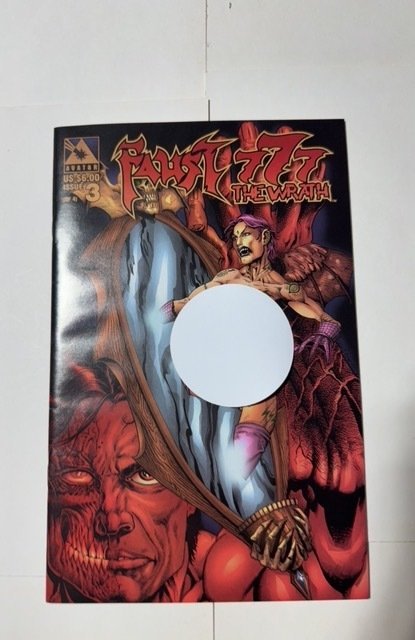 Faust: 777 the Wrath #3 (1999), raw comic book in NM condition — front cover