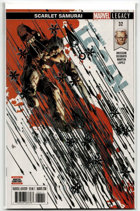 Old Man Logan #32 (2018), raw, ungraded comic book — front cover