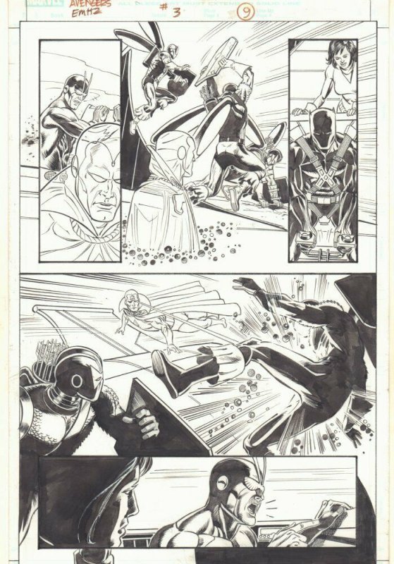 Avengers: Earth's Mightiest Heroes #3 (Marvel Comics, 2005), raw, ungraded comic book — front cover