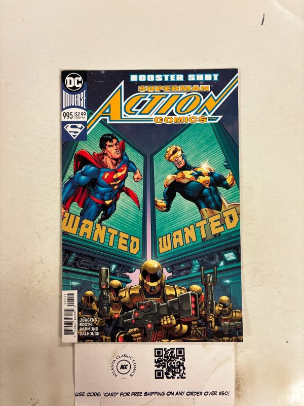 Action Comics #995 (DC Comics), raw comic book in NM condition — front cover