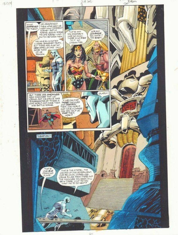 JLA: Incarnations #7, raw, ungraded comic book — front cover