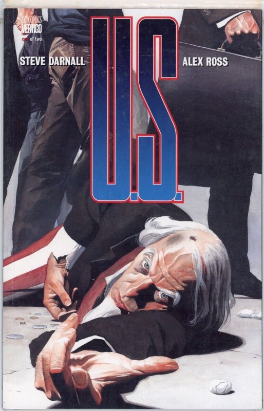 Uncle Sam #1 (DC Comics, 1997), raw comic book in VF+ 8.5 condition — front cover
