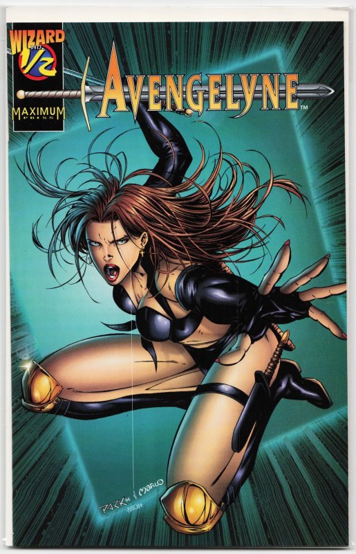 Avengelyne #½ (1996) (1996), raw, ungraded comic book — front cover