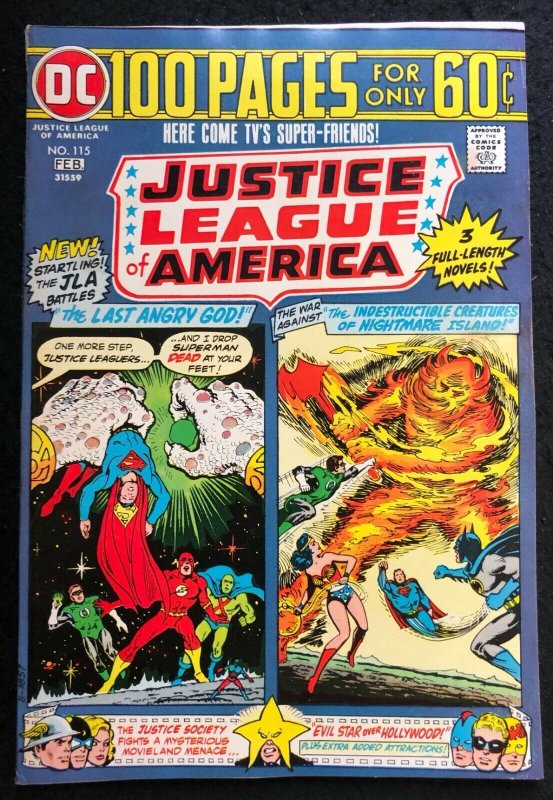DC 100 Page Super Spectacular #98 (DC Comics, 1975), raw comic book in VF condition — front cover