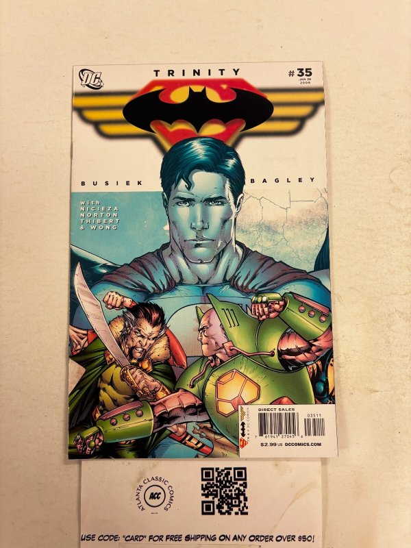 Trinity #35 (DC Comics), raw comic book in NM condition — front cover