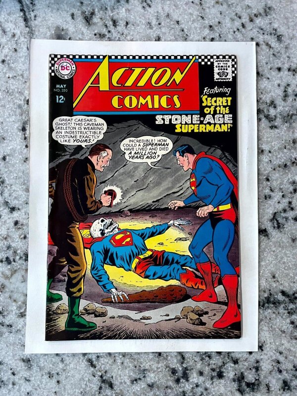Action Comics #350 (DC Comics, 1967), raw comic book in NM- condition — front cover