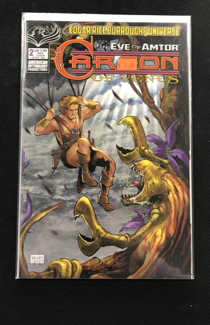 Carson of Venus: The Eye of Amtor #2 (2020), raw, ungraded comic book — front cover