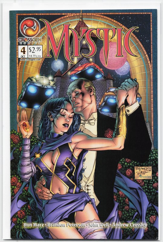 Mystic #4 (2000), raw, ungraded comic book — front cover