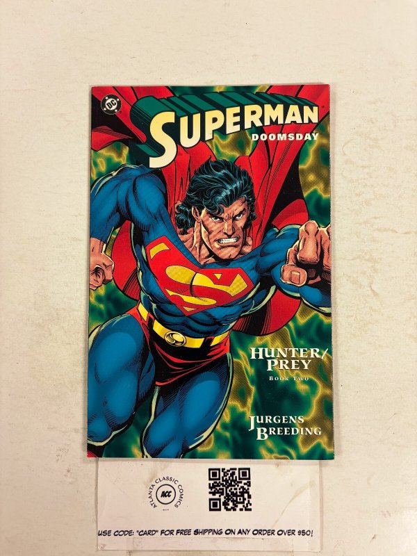 Superman Doomsday Hunter/Prey #2 (DC Comics), raw comic book in NM condition — front cover