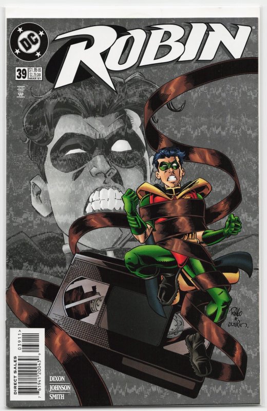 Robin #39 (DC Comics, 1997), raw, ungraded comic book — front cover