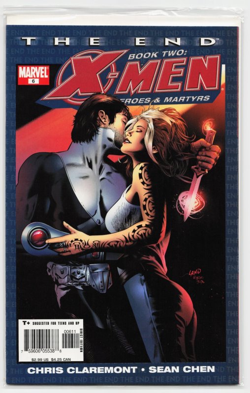 X-Men: The End: Book 2: Heroes & Martyrs #5 (Marvel Comics, 2005), raw, ungraded comic book — front cover