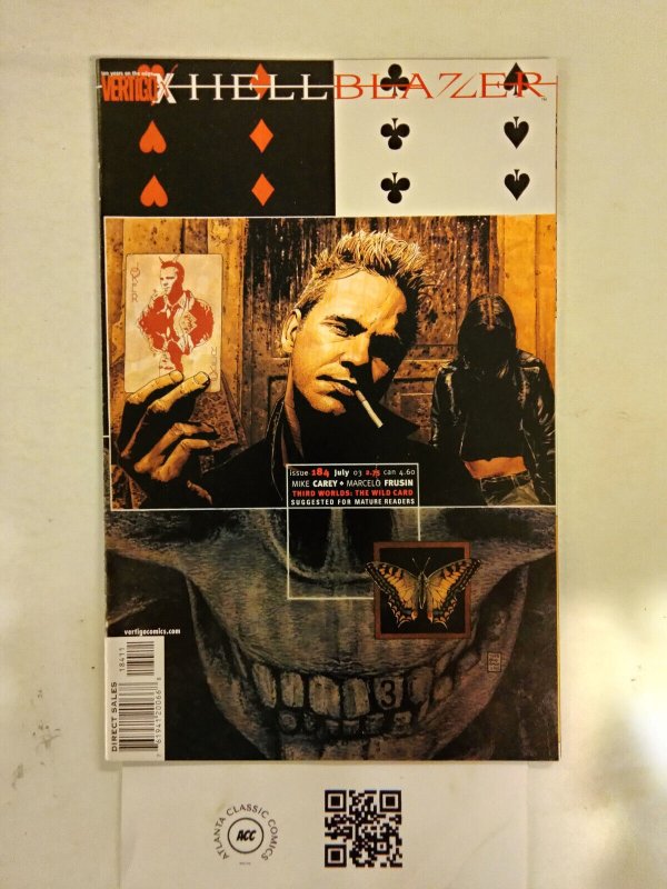 Hellblazer #184 (DC Comics), raw comic book in NM condition — front cover