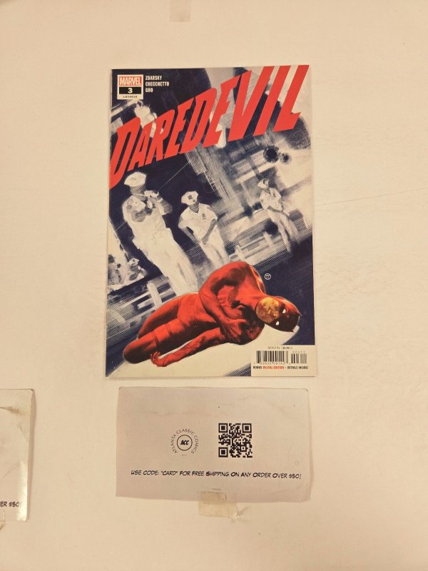 Daredevil #3 (Marvel Comics), raw comic book in NM condition — front cover