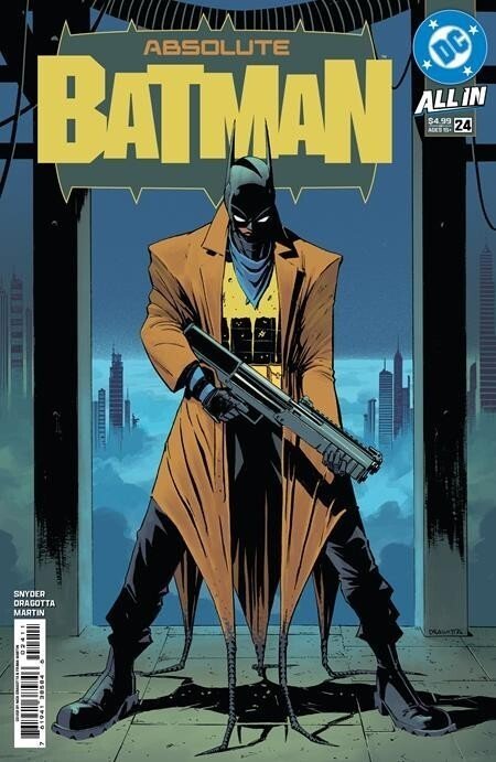 Absolute Batman #24 (DC Comics, 2026), raw, ungraded comic book — front cover