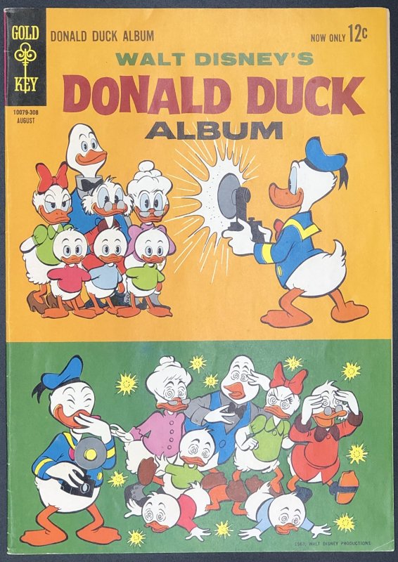 Donald Duck Album #1 (1963), raw, ungraded comic book — front cover