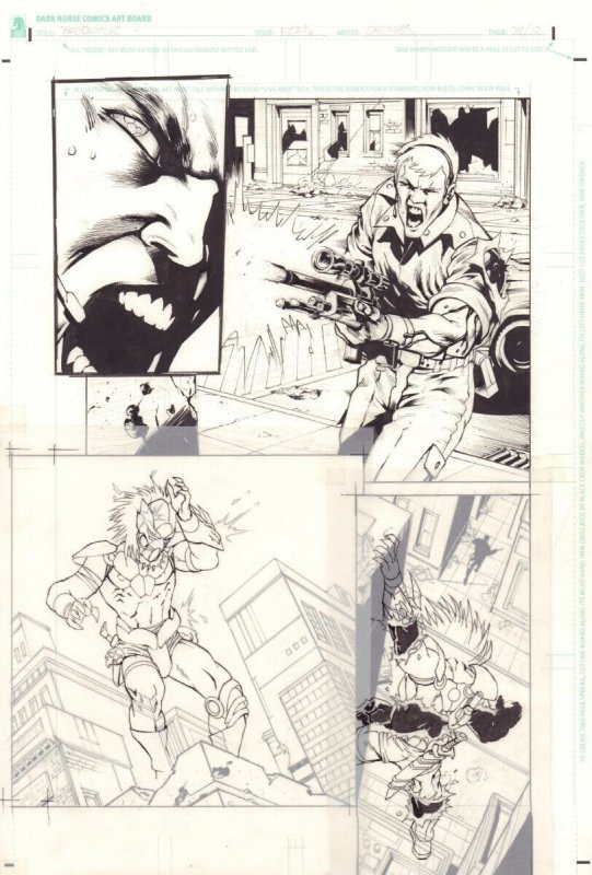 Free Comic Book Day: Aliens / Predator p.4 - Action 2009 art by Javier Saltares (2009), raw, ungraded comic book — front cover