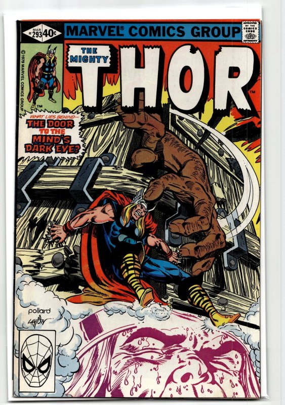 Thor #293 (Marvel Comics, 1980), raw, ungraded comic book — front cover