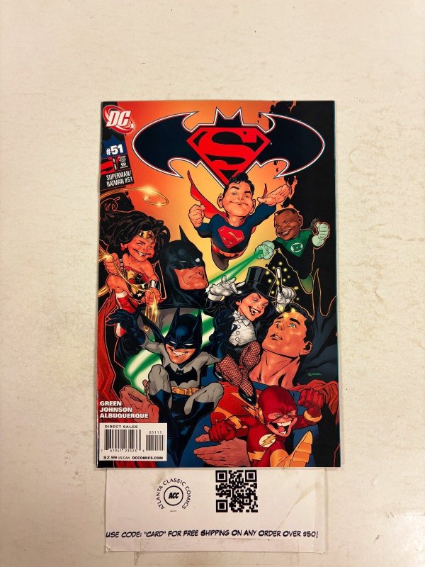 Superman Batman #51 (DC Comics), raw comic book in NM condition — front cover