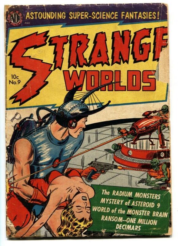 Strange Worlds #9, raw, ungraded comic book — front cover