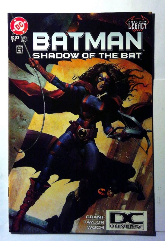 Batman Shadow of the Bat #53 (DC Comics, 1996), raw, ungraded comic book — front cover