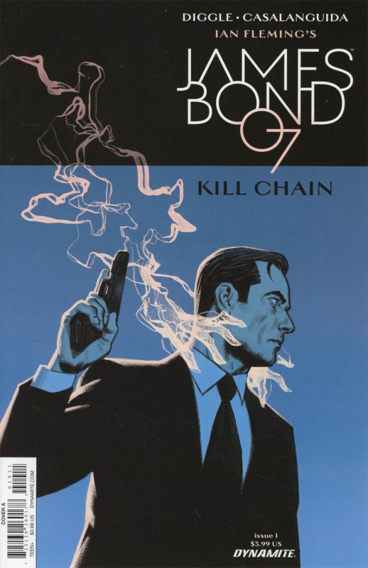 James Bond: Kill Chain #1 (Dynamite Entertainment, 2017), raw comic book in VF/NM condition — front cover
