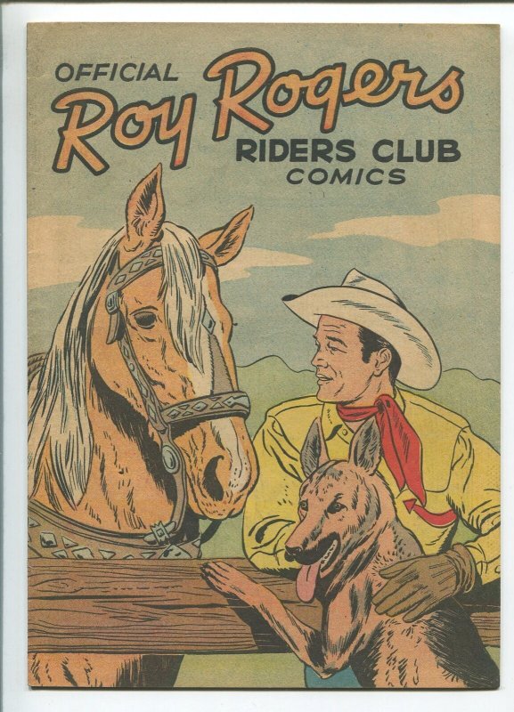 Roy Rogers Riders Club--#----COMIC Book--N/a--Vf/nm, raw comic book in VF/NM condition — front cover