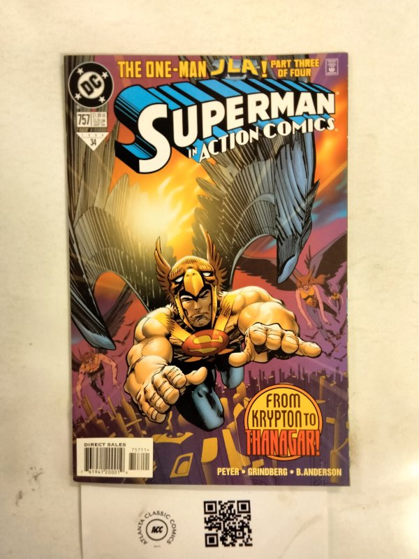 Action Comics #757 (DC Comics), raw comic book in NM condition — front cover
