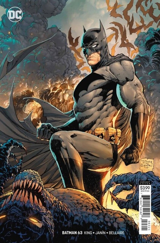 Batman #63 (DC Comics, 2016), raw comic book in VF/NM condition — front cover